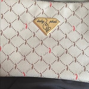 Baby Phat Cream and Brown Women's Bag